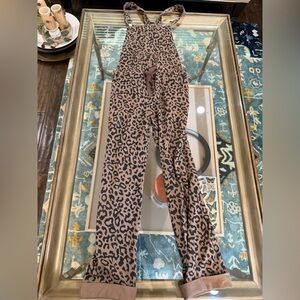 Leopard-Print Wide-Leg Jumpsuit